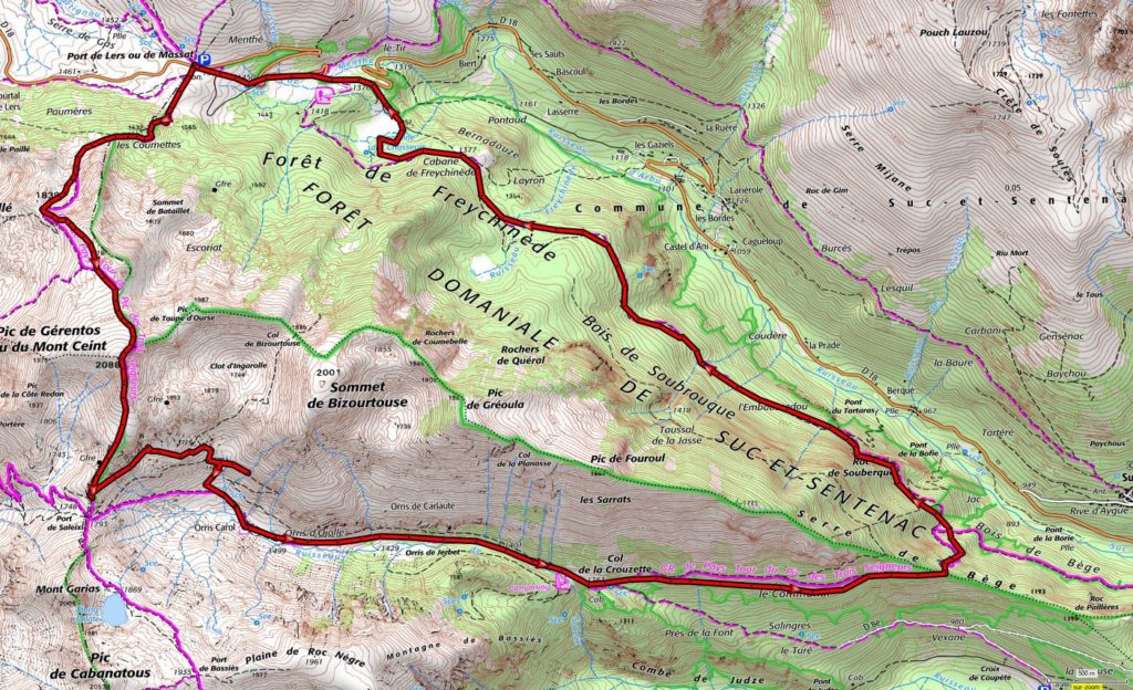 Map-Mont Ceint